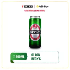 Bia Beck's Lon 500ml -Budweiser